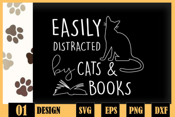 Easily Distracted Cats and Books: A Designer’s Review