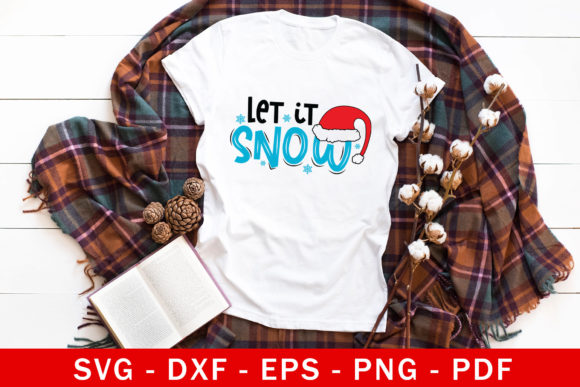 Review: Let It Snow SVG Christmas Cut File for Embroidery