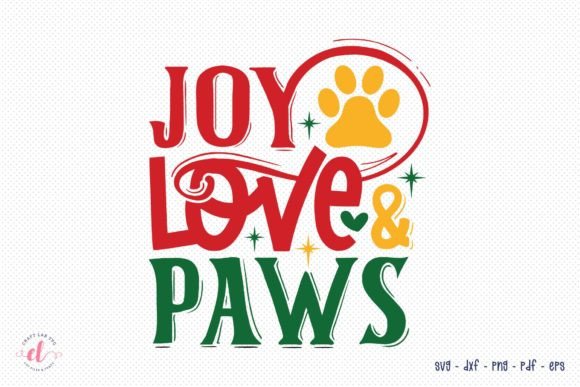 Reviewing Joy Love Paws SVG Christmas Dog Design