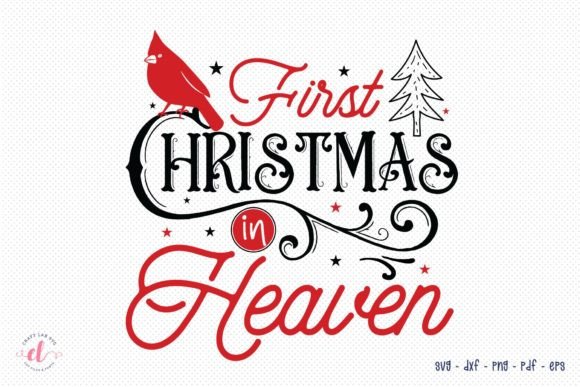 Reviewing the First Christmas in Heaven Cardinal SVG