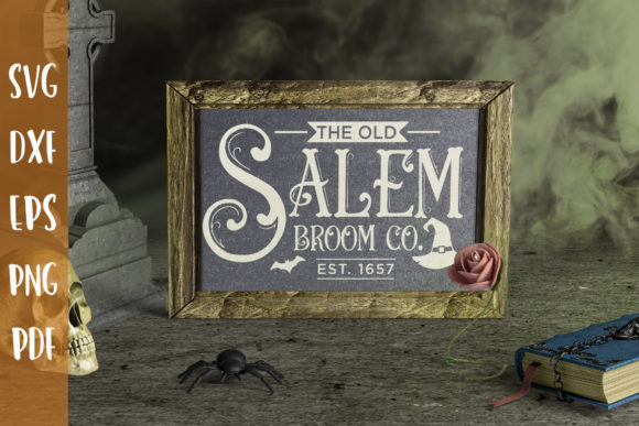 Reviewing The Old Salem Broom Co Halloween SVG